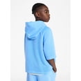thumbnail image 3 of Weekend Academy Boys Fleece Hoodie with Short Sleeves, Sizes 4-18, 3 of 4