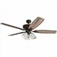 thumbnail image 3 of Prominence Home 51017 Marston Rustic Farmhouse Ceiling Fan, 52, Oil Rubbed Bronze, 3 of 4