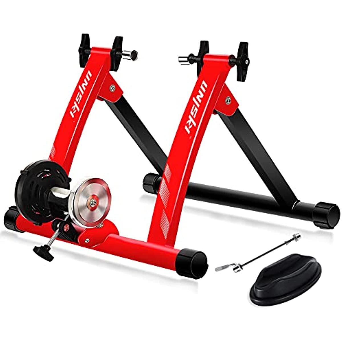 Unisky Bike Trainer Stand Indoor Bicycle Stand with Noise Reduction