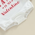 thumbnail image 7 of Bagilaanoe Newborn Baby Girl Boys Valentine's Day Romper Sweatshirt Long Sleeve Bodysuits Letter Print Pullover 3M 6M 9M 12M Infant Casual Tee Tops, 7 of 7
