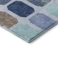 thumbnail image 3 of Addison Rugs Mayfield Premium Machine Washable Transitional Geometric Denim Rectangle Rug, 8' x 10', 3 of 7