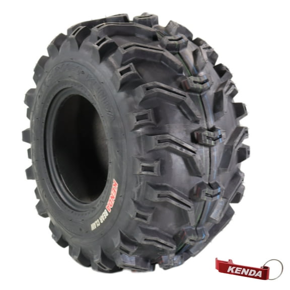 Kenda Bear Claw 22x12-9 Rear Off-Road Tire for All-Terrain (ATV), Utility Task (UTV), & Side-by Side (SXS) Vehicles 22/12-9 w/ Keychain