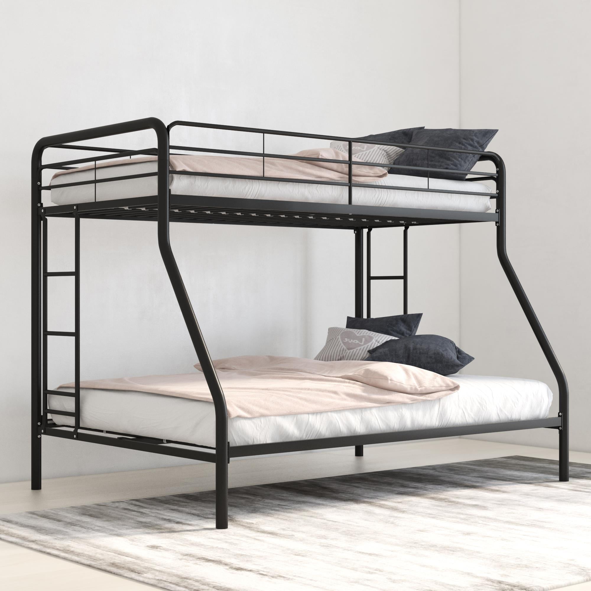 childrens bunk beds with mattresses