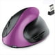 thumbnail image 1 of Ratón Óptico Vertical Ergonómico Recargable de Modo Dual USB 2.4G Inalámbrico + Bluetooth para Computadora Portátil Color, 1 of 5