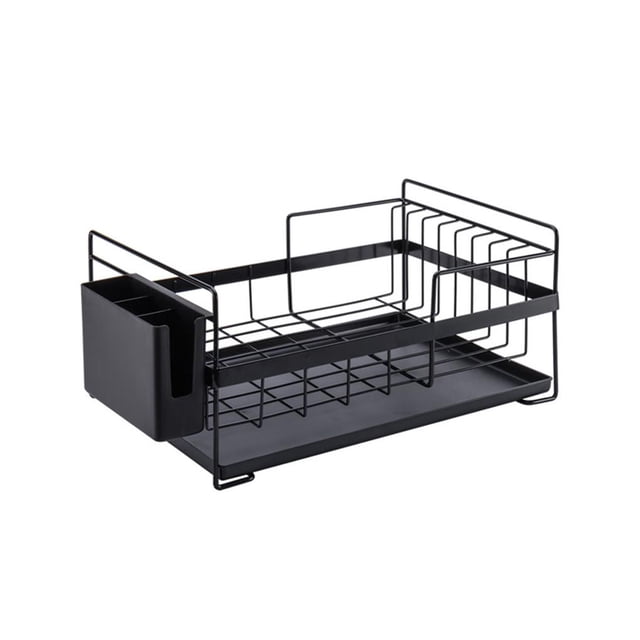 Naiovety Organizador de estantes de cocina Platos Secado Fregadero Drenaje Almacenamiento de cocina Encimera Utensilios Titular Cocina y Comedor Naiovety HA024250-00