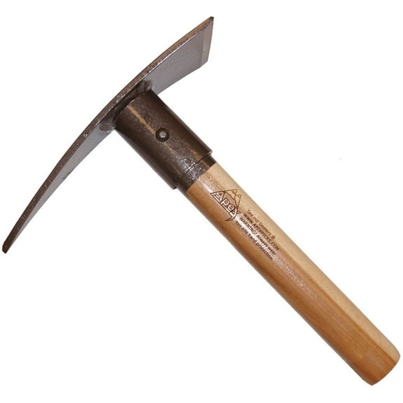 Apex Mink Pick 12" in length with Hickory handle and Solid Steel Head 3.5" x 10"