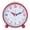 Red, variant on Multifunctional Learning Colorful Clock Big Display Simple Controls Night Light For Home And Classroom Use