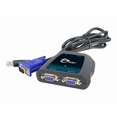 thumbnail image 1 of SIIG CE-VG0A11-S11PORT Compact VGA Splitter 2DISPLAY black, 1 of 4