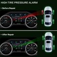 thumbnail image 2 of 4 Pcs Capteur MX Programmable 315MHZ+433MHz Universel 2 en 1 Système de Surveillance de la Pression des Pneus Outil TPMS-program pour, 4 x Capteurs de Pression des Pneus Programmables, Noir, 2 of 5