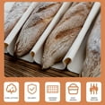 thumbnail image 2 of SOPOTUTU Natural Unbleached Cotton Bread Baking Cloth for Dough Proofing , Reusable Kitchen Fabric Accessory, 2 of 8