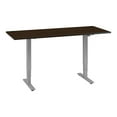 thumbnail image 2 of Bush Business Furniture Move 40 Series Height Adjustable Desk, 72W x 30D, Mocha Cherry, 2 of 12