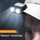 thumbnail image 2 of Minifaro LED con clip para gorra de doble haz, luz con sensor, recargable vía USB, ángulo ajustable, para camping, luces de trabajo, color rojo, 2 of 5