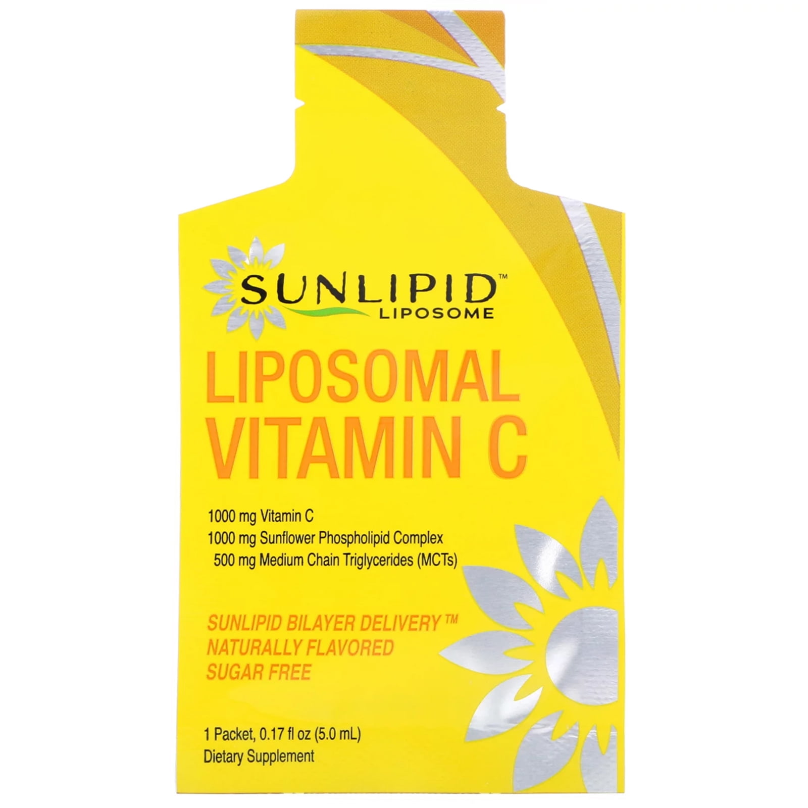 SunLipid Liposomal Vitamin C, Naturally Flavored, 30 Packets, 0.17 oz
