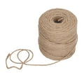 thumbnail image 2 of Hemp Rope, 4 Strand 3mm Dia Multi Use Fine Workmanship Protective Jute Twine 200m  for Gardener for Craft, 2 of 8