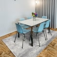 thumbnail image 6 of Luxe Weavers Kingsbury Collection Abstract Area Rug 7773 Grey 9x12, 6 of 6