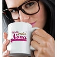 thumbnail image 2 of 3dRose, Worlds Greatest Nana - pink and gold text - Gifts for grandmothers - Best grandma nickname, 11oz Mug, 2 of 7