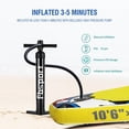 thumbnail image 6 of Fbsport Graffiti Surfboard Inflatable Stand Up Paddle Board 10.6' L with Carry Bag, 6 of 7