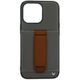 thumbnail image 6 of Walli Cases Steel Grey Phone Case for iPhone 13 Pro Max with Wallet, Kickstand, and Finger Strap, 6 of 6