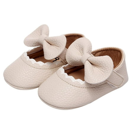 

Warm Shoes for Toddler Girls Baby Shoes for Girls Size 3 Girls Single Shoes Ruffles Bowknot First Walkers Shoes Toddler Sandals Princess Shoes High Top Sneaker