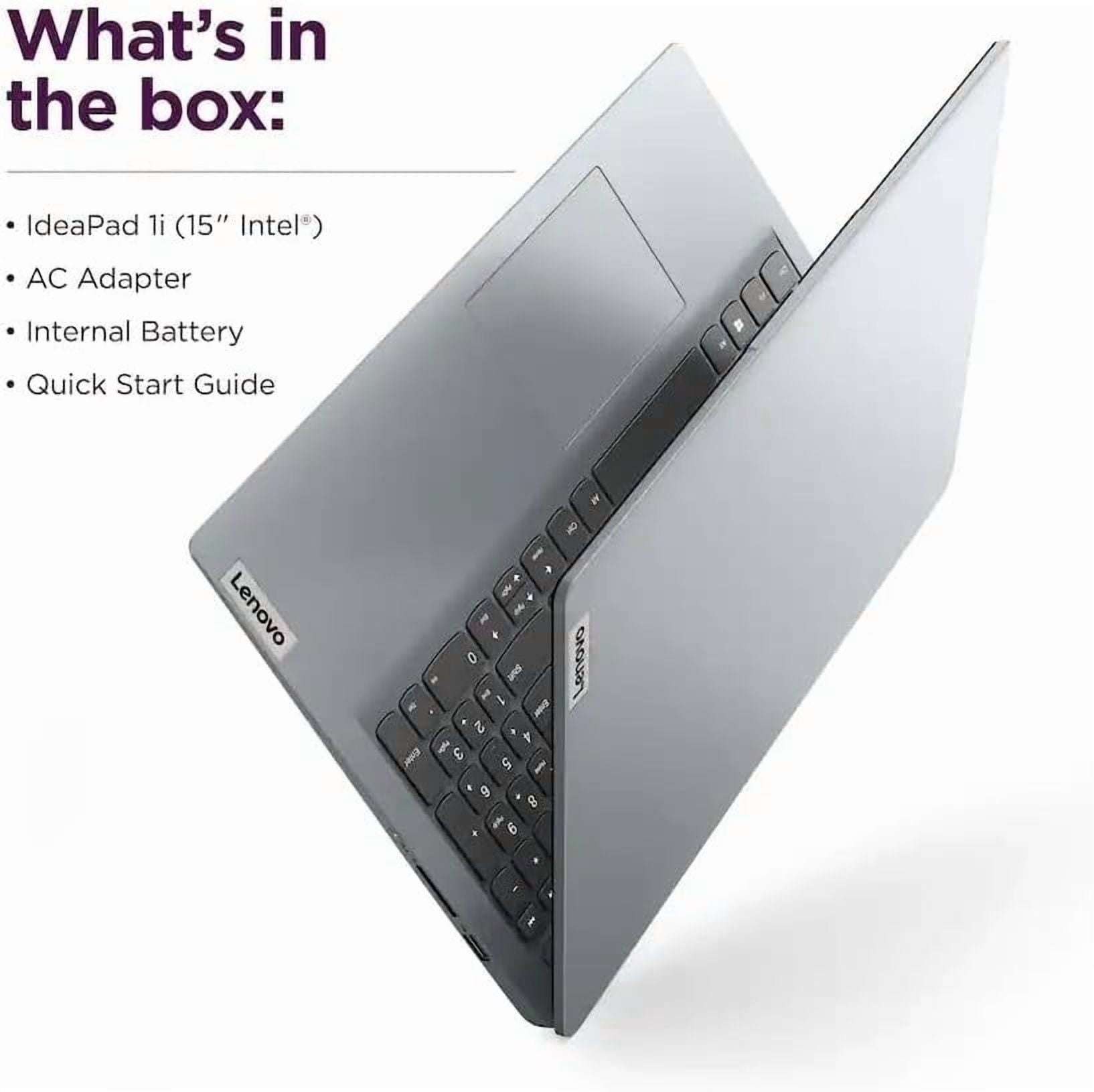 Lenovo Ideapad 1i 15.6" FHD Laptop, Intel Core i5 13th Gen 10-Core i5-1335U up to 4.6GHz, 8GB RAM, 512GB PCIe SSD, Windows 11 Pro,Gray/Hub