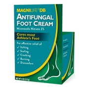 MagniLife DB Antifungal Foot Cream, 4 Ounce