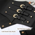 thumbnail image 5 of SUOSDEY Women Corset Belt Ladies Elastic Wide Waist Belts for Daily Cosplay Halloween Costume, 5 of 6