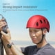 thumbnail image 4 of Yuarrent Casco duro fiable, transpirable, Multicolor, casco de seguridad para adultos, cascos de construcción, herramientas de supervivencia, equipo, Escalada Rojo Yuarrent OD019977-05, 4 of 6