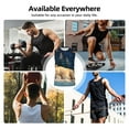 thumbnail image 5 of Picia Starry Sky Sleep White Bear mens Cotton Tank Undershirts , Moisture-wicking Ribbed Tanks, Lightweight Cotton Tank Undershirts-Small, 5 of 8
