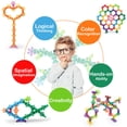 thumbnail image 4 of Bloques de construcción Neoact de 600 piezas, juguetes conectados, juegos de juguetes educativos de plástico sólido entrelazados para niños en edad preescolar, niños y niñas de 3 años o más, promueven, 4 of 5