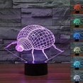 thumbnail image 1 of 3d Linda Mariquita Insecto Luz Nocturna 7 Cambio de Color Led Mesa Lámpara de Escritorio Acrílico Plano Abs Base Usb Cargador Decoración Del Hogar Juguete Brithday Navidad Niño Niños Feliz Sencillez, 1 of 4