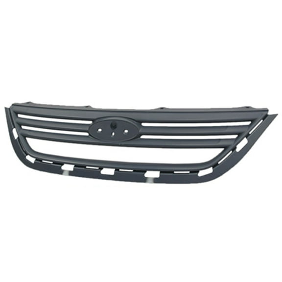 KAI New CAPA Certified Standard Replacement Front Grille, Fits 2011-2013 Ford Fiesta Sedan
