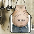 thumbnail image 6 of Funny Men's Sleeveless Apron with Muscles Man for Home Party, 6 of 8