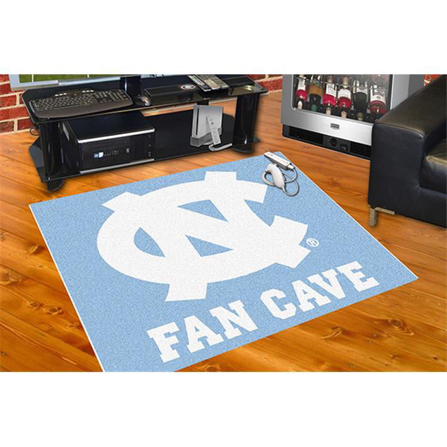 FANMATS 14621 UNC University of North Carolina Chapel Hill Fan Cave All-Star Mat 