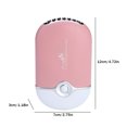 thumbnail image 3 of Ventilador Secador De Pestañas Mini ventilador secador de pestañas 400 mAh ventilador de pestañas mujeres herramientas de maquillaje de belleza (rosa), 3 of 5