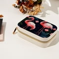 thumbnail image 7 of Flamingo Velvet Portable Jewelry Stand with Removable Compartment – Display Case, Organizer, and Gift, 7 of 7