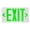 White / Green, variant on Royal Pacific LED Exit Sign Light