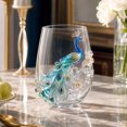 thumbnail image 4 of SLYNSHome Glass Cup with Nature-Inspired Designs Animals Themed, Large Capacity Stemless Tumbler for Everyday Beverages, Elegant Drinkware for Home and Gifting, 4 of 7