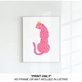 thumbnail image 5 of heilkee Preppy Room Decor Aesthetic Hot Pink White Wall Art for Teen Girls Bedroom Pink College Dorm Room Posters Trendy Wall Decor(UNFRAMED 8x10in), 5 of 8
