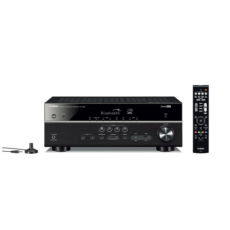 Yamaha, 4K Bluetooth AV Receiver 5.1-Channel RX-V385, Black