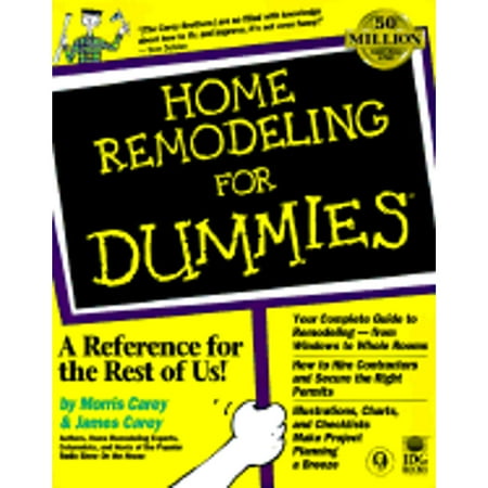 Home Remodeling for Dummies (Paperback) by Morris Carey, James Carey, Dom DeLuise