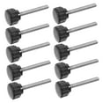 thumbnail image 6 of Raindrops 10PCS Stainless Steel Threaded Knob Knurled Thumb Screws Computer Case Thumbscrews for Computer Case and Monitor Mounting (M4x30mm), 6 of 8