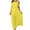 Yellow, variant on Fesfesfes Spring Dresses for Women Off Shoulder Sling Dress Casual Flowy Chiffon Maxi Dress Solid Color Camis Beach Dress