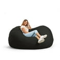 Big Joe XL 6' Fuf Bean Bag Chair, Multiple Colors/Fabrics