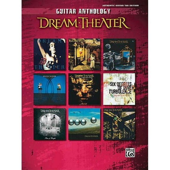 Dream Theater -- Guitar Anthology: Authentic Guitar Tab (Paperback) by Dream Theater