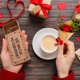 thumbnail image 4 of Tarjeta de San Valentín Qumic Will You Be My Valentine con rosa, 4 of 6