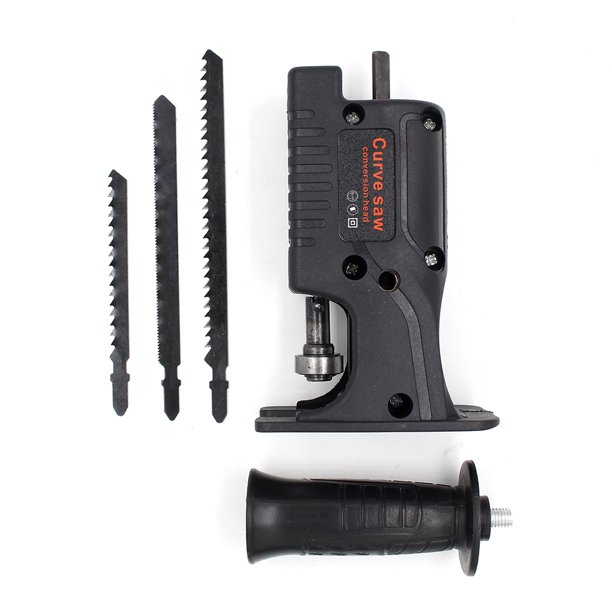Sierra Perforadora Adaptador de sierra recíproca con hoja de sierra Taladro eléctrico Herramientas de sierra modificadas