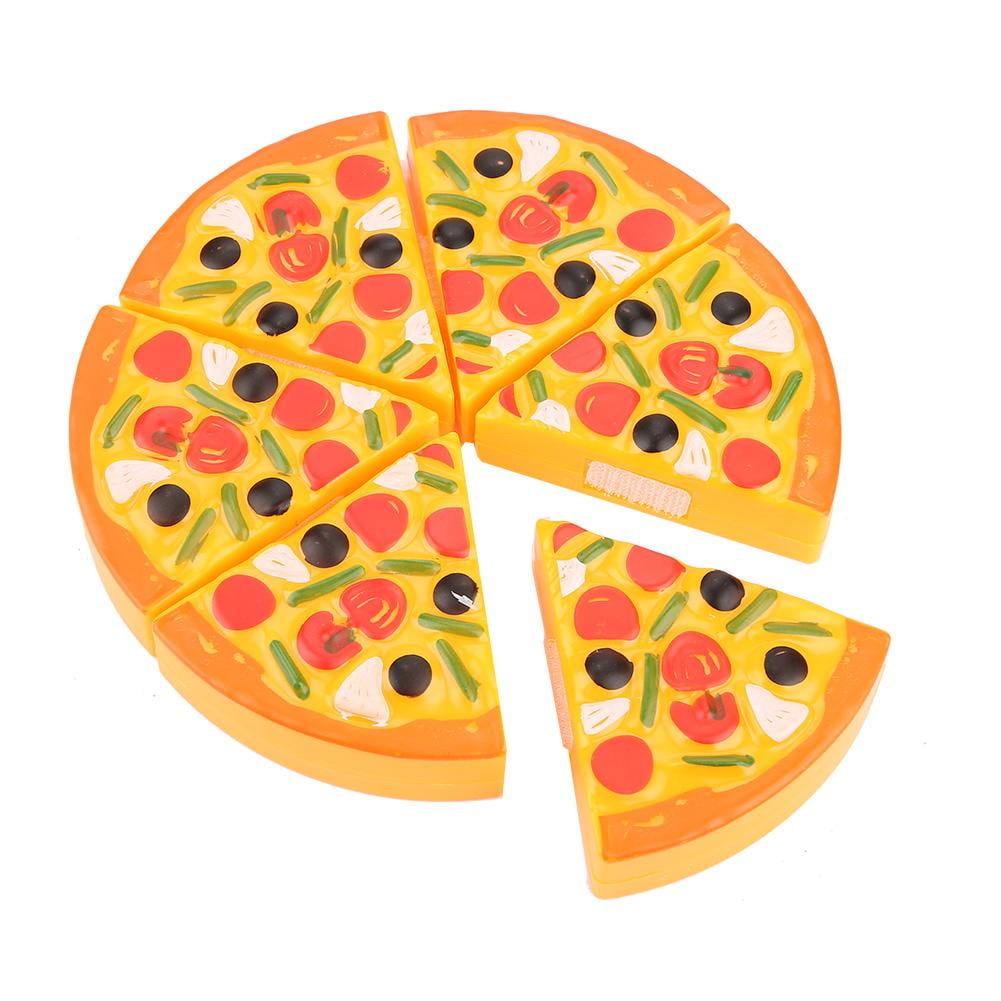 Domqga Food Cooking Play, Pizza Toy for Kids, Pizza Toy for Kids Pizza Play Food Set Pretend