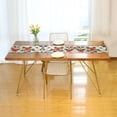 thumbnail image 3 of Yayeee Table Runner 70 inches Long Home Kitchen Dinning Party Decoration, Large Red Floral Pattern, 3 of 7