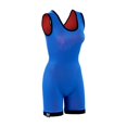 thumbnail image 1 of Singlet de lucha Matman reversible azul/rojo talla XS, 1 of 4