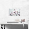 thumbnail image 2 of ARTCANVAS Wild Pink Flowers Home Decor Rectangle Canvas Art Print - Size: 18" x 12" (0.75" Deep), 2 of 9